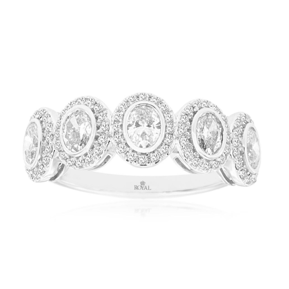 WHITE GOLD DIAMOND WEDDING BAND WH2512D