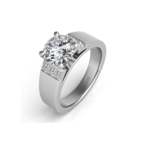 WHITE GOLD DIAMOND SEMI-MOUNT EN7422WG