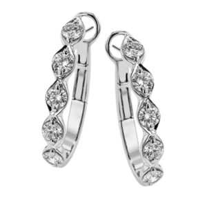 SIMON G. HOOP EARRINGS IN 18K LE4831
