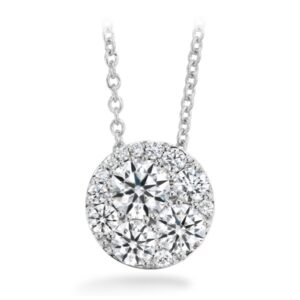 HEARTS ON FIRE TESSA DIAMOND CIRCLE PENDANT HFPTESC00768W