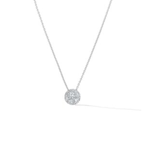 HEARTS ON FIRE TESSA DIAMOND CIRCLE PENDANT HFPTESC00258W