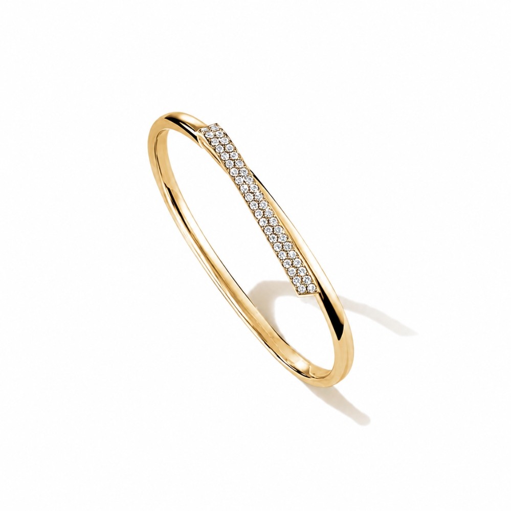 HEARTS ON FIRE INSIDE OUT DIAMOND FLIP BANGLE UU29598YGHV0805847