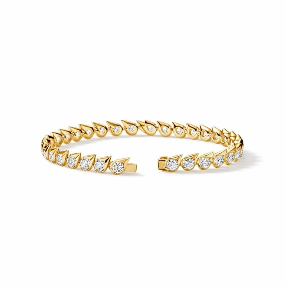 HEARTS ON FIRE LU DROPLET BRACELET UU28918YIJV6400700