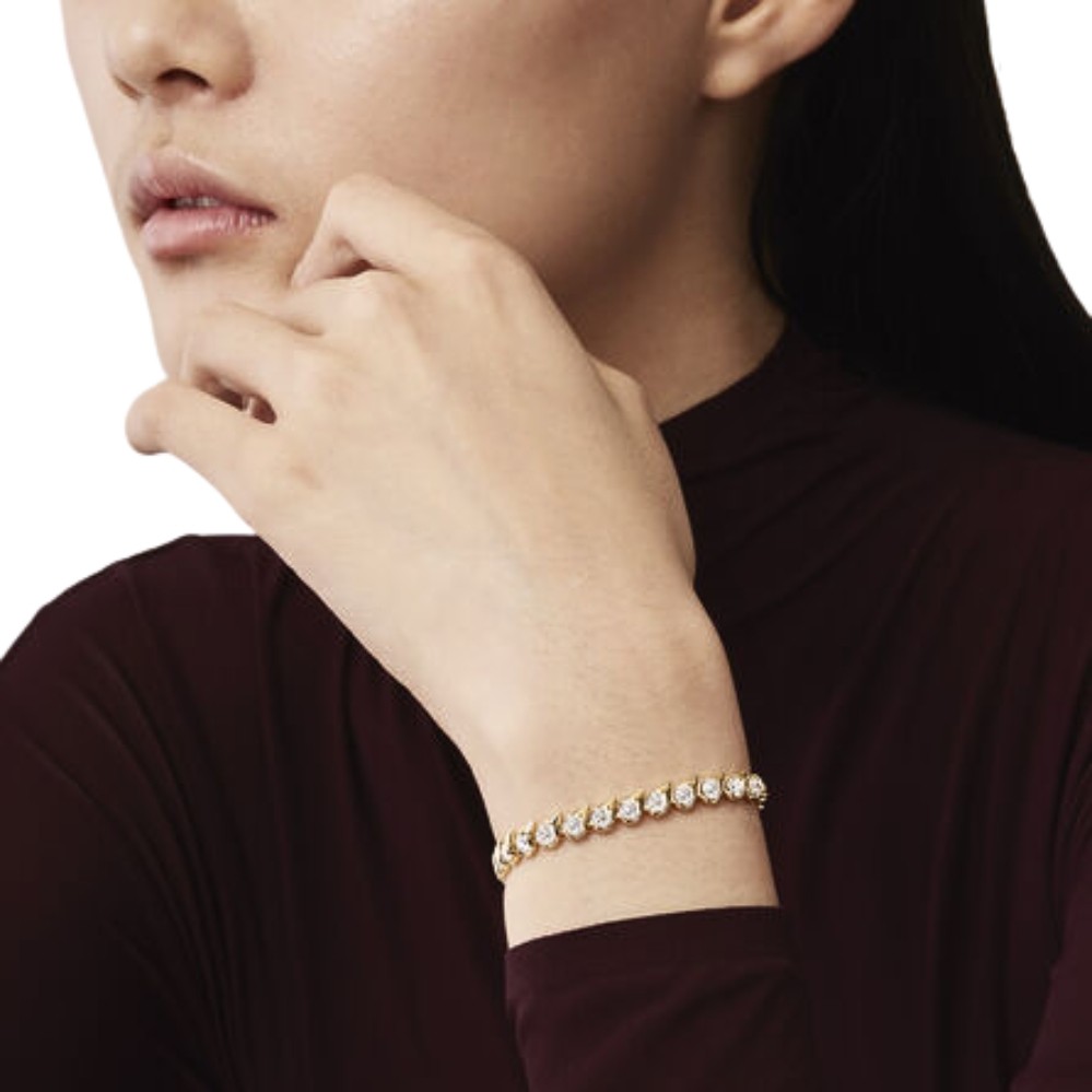 HEARTS ON FIRE LU DROPLET BRACELET UU28918YIJV6400700
