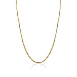 ITALGEM STEEL ROUND FRANCO LINK CHAIN SYN21-24