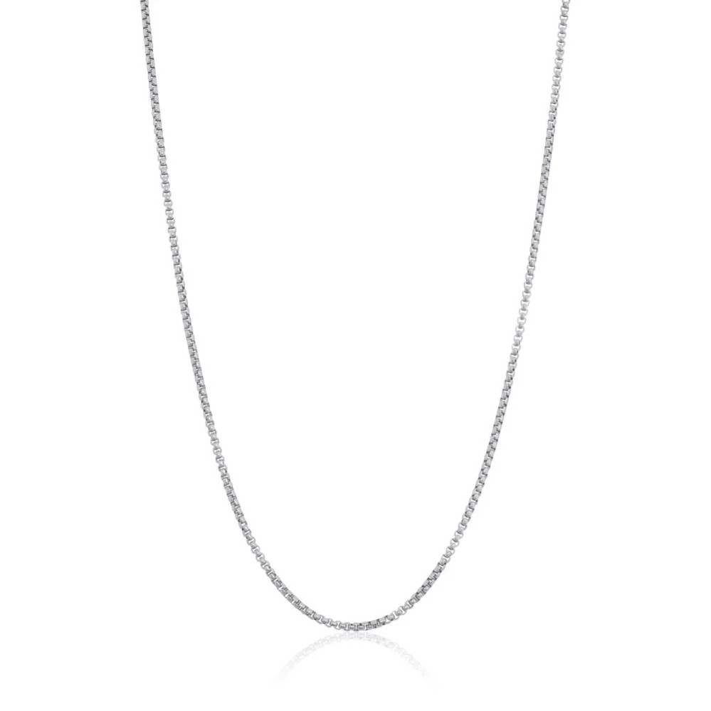 ITALGEM STEEL POLISHED ROUND BOX CHAIN SPN32-24