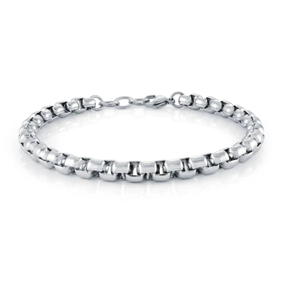 ITALGEM STEEL ROUND-BOX BRACELET SMB504