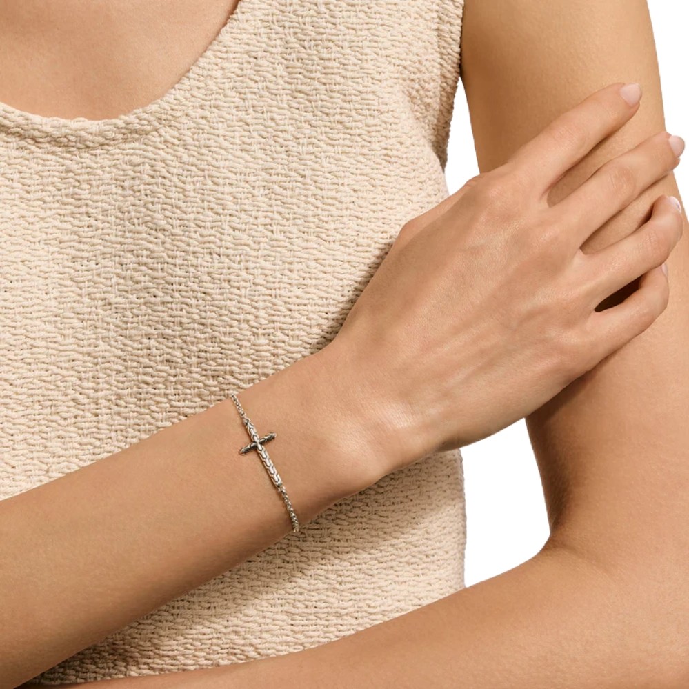 JOHN HARDY ESSENTIAL CROSS BRACELET BU98941XUM
