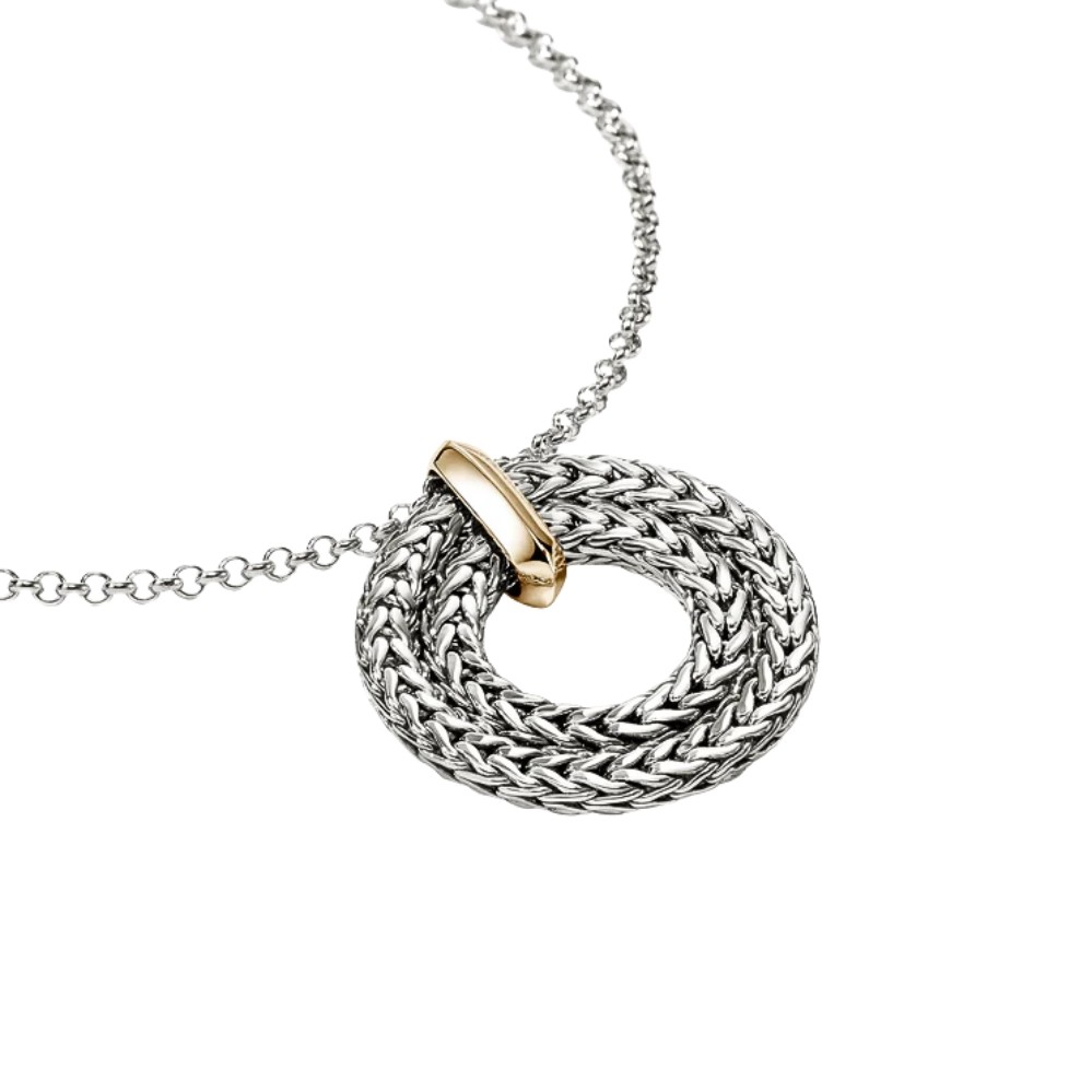 JOHN HARDY ICON LINK PENDANT NECKLACE NZZ98954X16-18