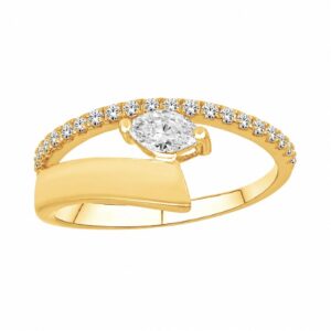 YELLOW GOLD DIAMOND RING D5869YG