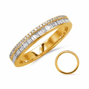 YELLOW GOLD DIAMOND RING D4855YG