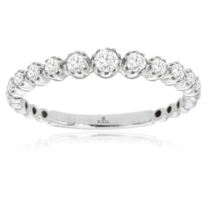 WHITE GOLD DIAMOND WEDDING BAND WC9750D