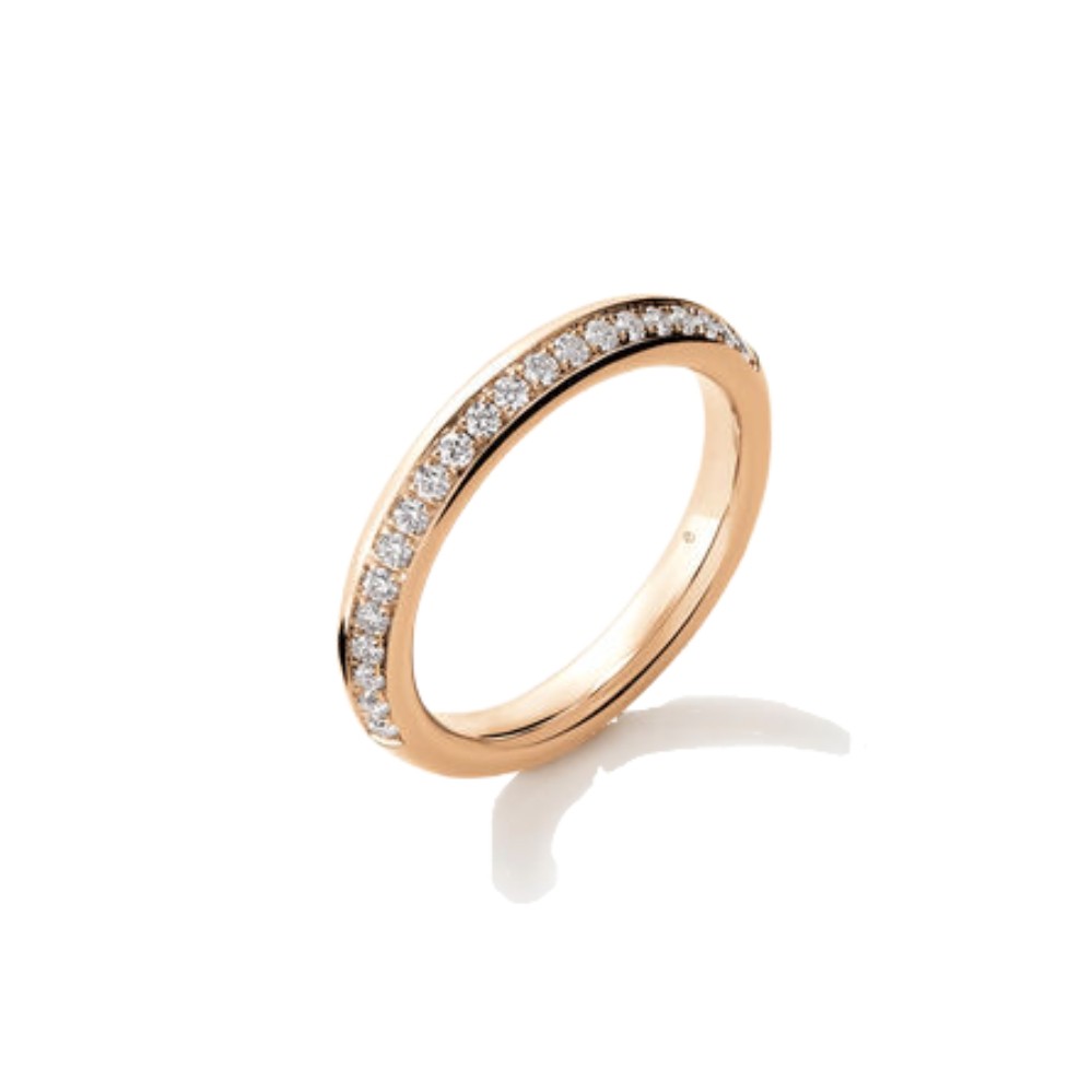 HEARTS ON FIRE BARRE PAVE BAND UU28428RGHV0156500