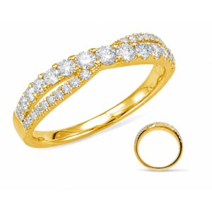 YELLOW GOLD DIAMOND RING D4554YG