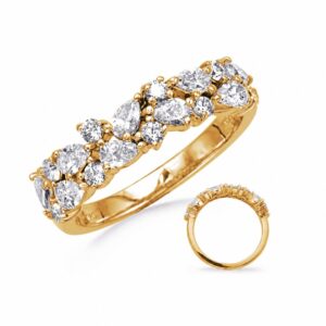 YELLOW GOLD DIAMOND RING D4805YG