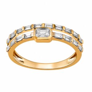 YELLOW GOLD DIAMOND RING D5203YG