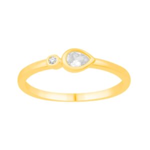 YELLOW GOLD DIAMOND RING D4906YG