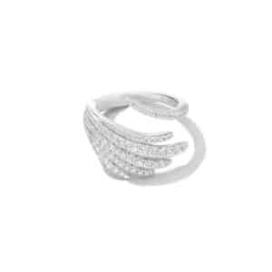HEARTS ON FIRE VELA COCKTAIL RING UU26528WGHV0906500
