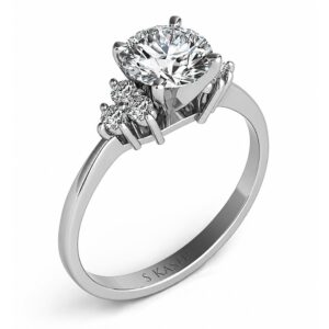 WHITE GOLD DIAMOND SEMI-MOUNT EN1583WG