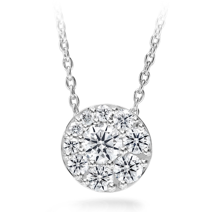 HEARTS ON FIRE TESSA DIAMOND CIRCLE PENDANT HFPTESC00258W