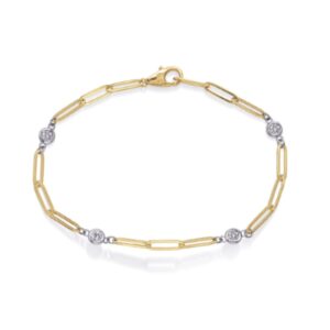 YELLOW GOLD DIAMOND BRACELET B4527-2.3MYW