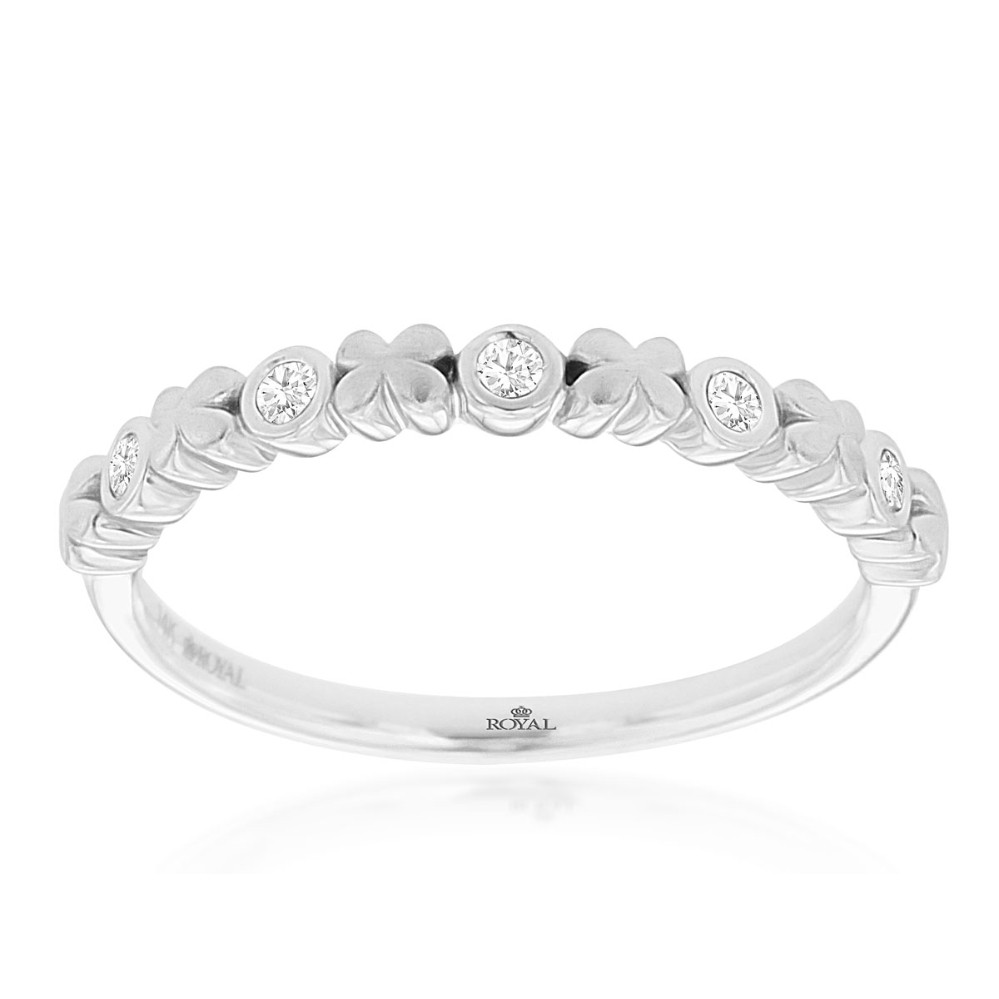 WHITE GOLD DIAMOND WEDDING BAND WC9484D