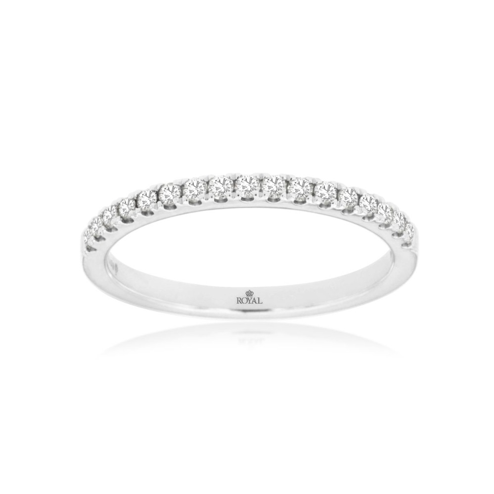 WHITE GOLD DIAMOND WEDDING BAND WH1326D