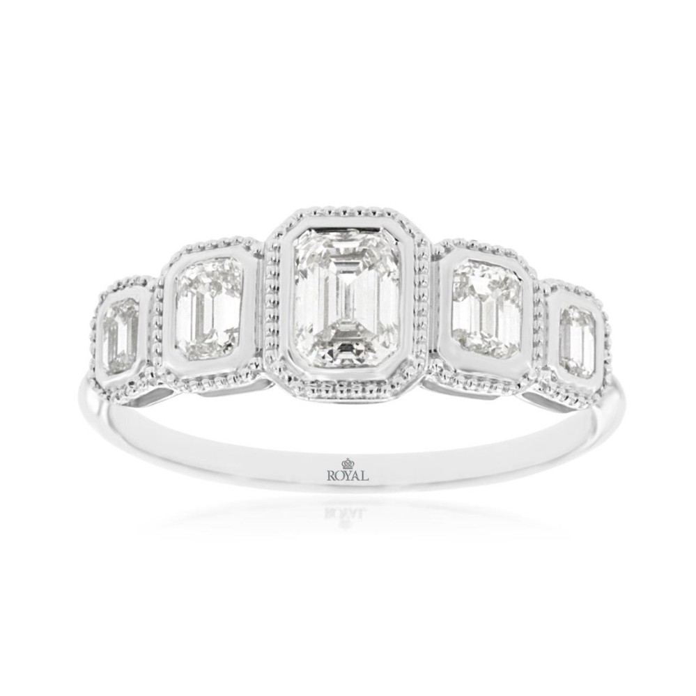 WHITE GOLD DIAMOND WEDDING BAND WH3047D