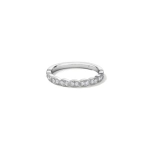 HEARTS ON FIRE LORELEI BEADED BAND UU15638WGHV0156500
