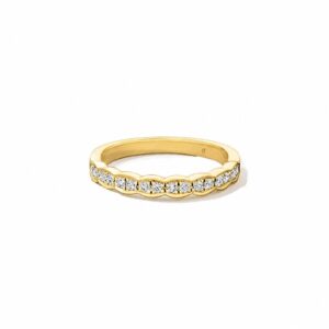 HEARTS ON FIRE LORELEI FLORAL DIAMOND BAND UU438YGHV0156500