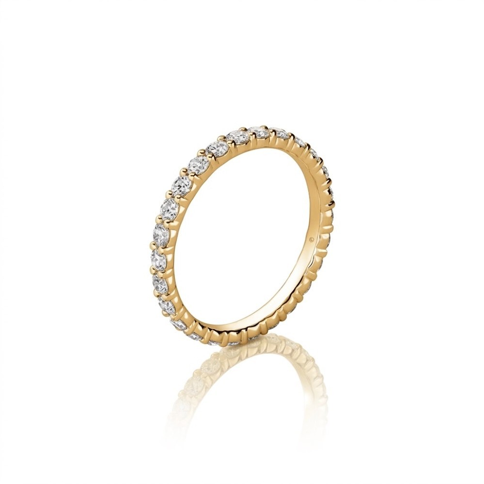 HEARTS ON FIRE SIGNATURE ETERNITY BAND UU29538YGHV3006500