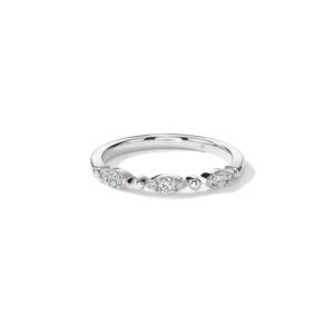 HEARTS ON FIRE BEADED REGAL BAND UU29748WGHV0106500