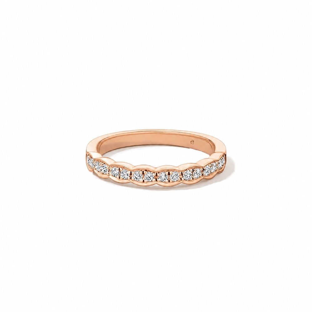 HEARTS ON FIRE LORELEI FLORAL DIAMOND BAND UU438RGHV0156500