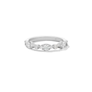 HEARTS ON FIRE BEZEL REGAL BAND UU6838WGHV0406500