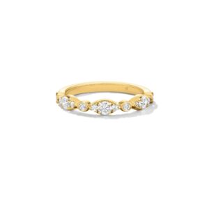 HEARTS ON FIRE BEZEL REGAL BAND UU6838YGHV0406500