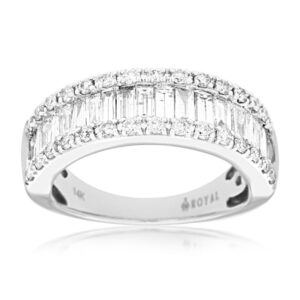 WHITE GOLD DIAMOND WEDDING BAND WC8361D