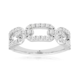 WHITE GOLD DIAMOND WEDDING BAND WH2004D