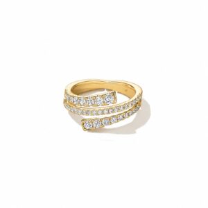 HEARTS ON FIRE GRACE WRAP RING UU24498YGHV0706500