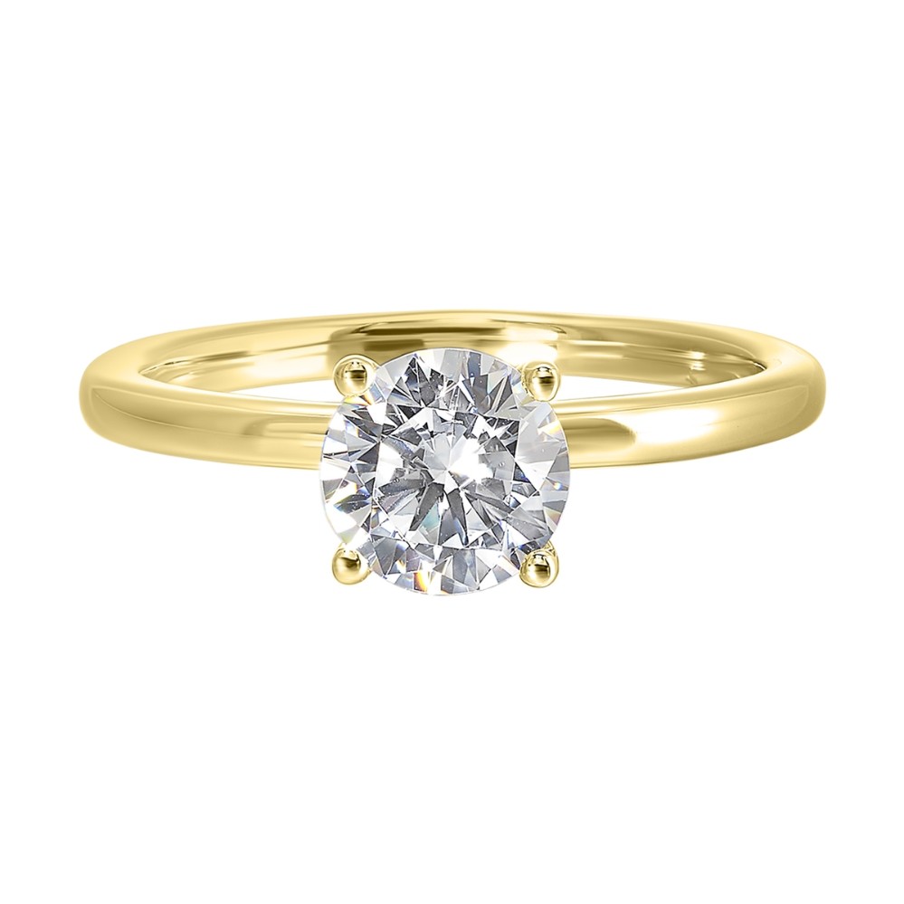 YELLOW GOLD DIAMOND SEMI-MOUNT W1270RN100SM-4YB