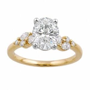 YELLOW GOLD DIAMOND SEMI-MOUNT W6731ON200SM-4YW