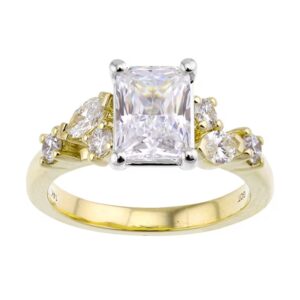 YELLOW GOLD NATURE INSPIRED DIAMOND SEMI-MOUNT W7201DN200SM-4WY