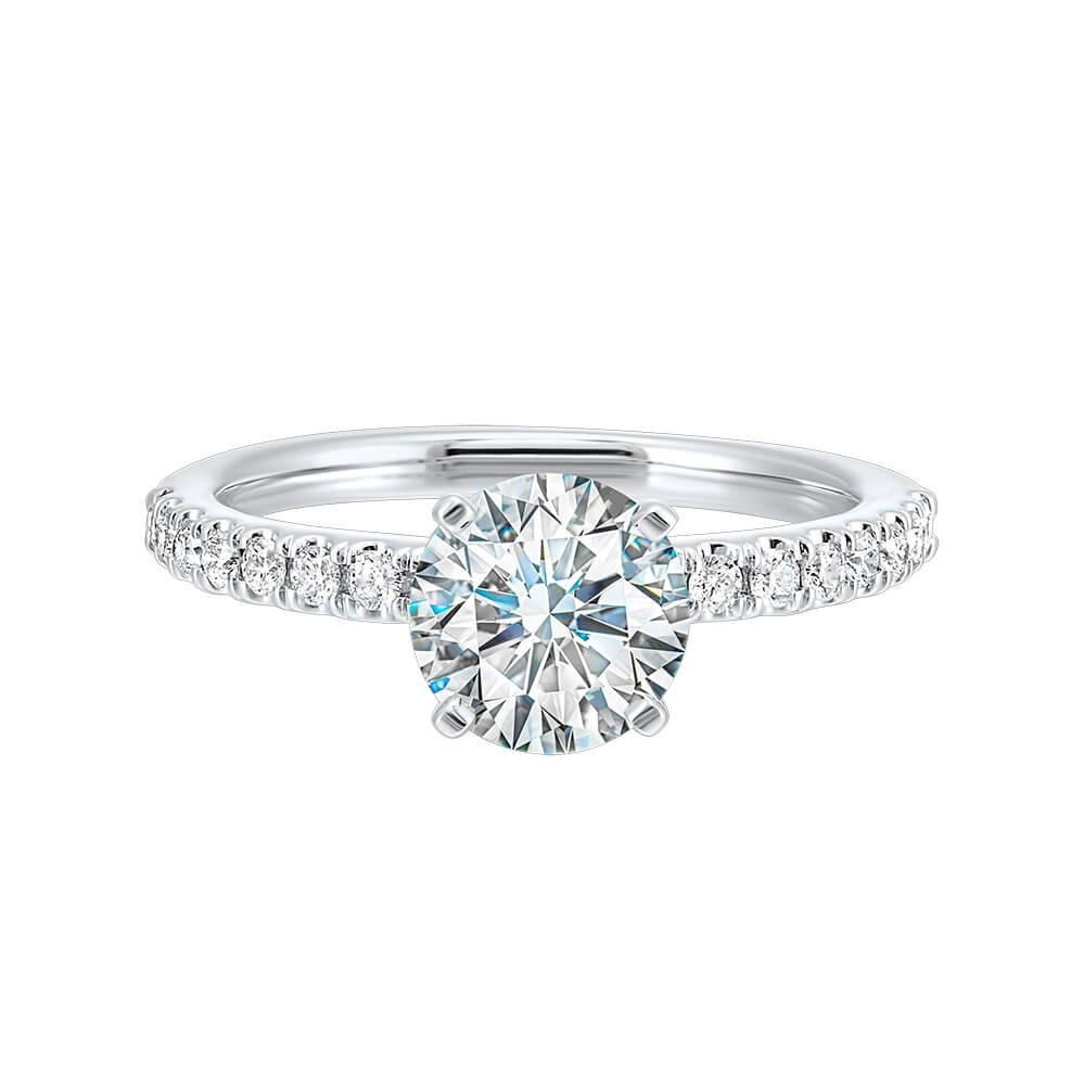 WHITE GOLD PERFECT LOVE SEMI MOUNT W0211RN100SM-4W89