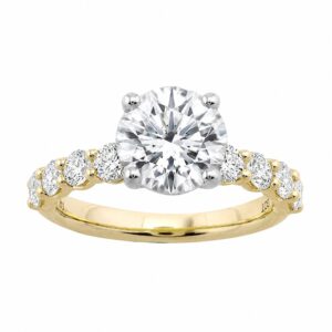 YELLOW GOLD DIAMOND SEMI-MOUNT W6821RN200SM-4YW