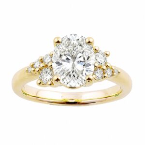 YELLOW GOLD DIAMOND SEMI-MOUNT W6791ON200SM-4YB