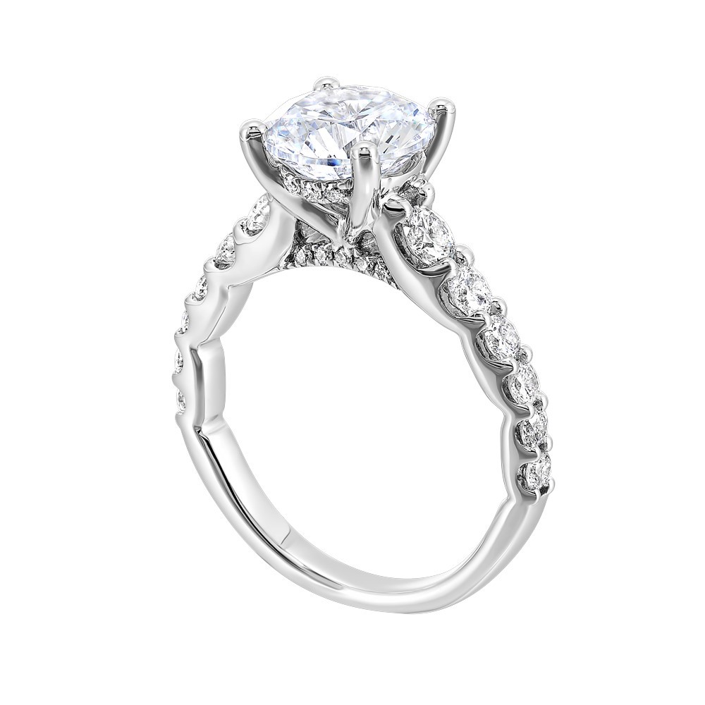 WHITE GOLD PERFECT LOVE SEMI-MOUNT RING W1241RN200SM-4W89