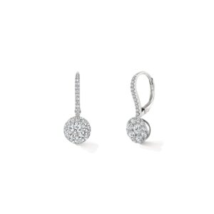 HEARTS ON FIRE TESSA LEVERBACK EARRINGS UU32748WGHV210
