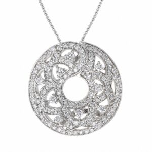 WHITE GOLD DIAMOND PENDANT PW10223D