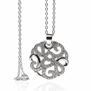 WHITE GOLD DIAMOND PENDANT PW10489D