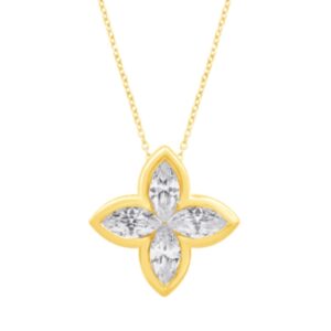 YELLOW GOLD DIAMOND PENDANT P3415YG