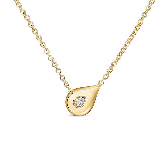 HEARTS ON FIRE LU DROPLET PENDANT UU28088YIJV0301800